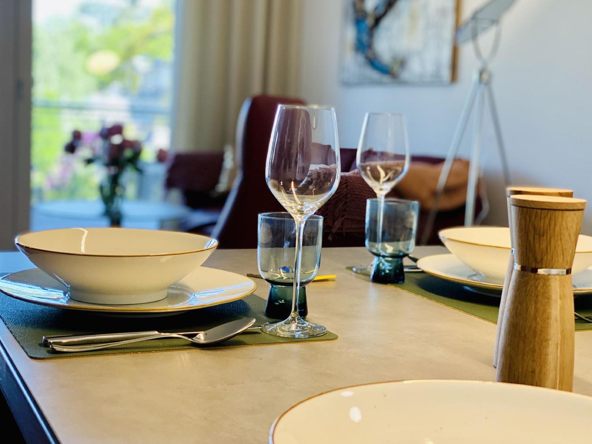 Ferienwohnung Meerzeit In Der Villa Duene Binz Bagian luar foto